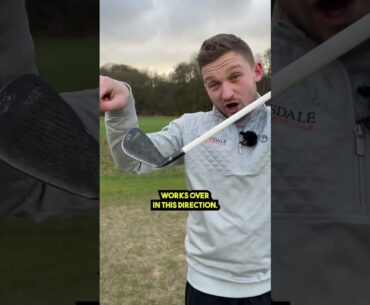 NEVER HAVE YOUR CLUB FLAT TO THE GROUND #golf #golftips #golfswing #golfcoach #golfshorts