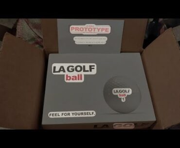 LA GOLF BALL UNBOXING