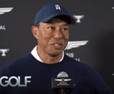 Tiger Woods getting back into playing rhythm at Genesis Invitational | Golf Channel