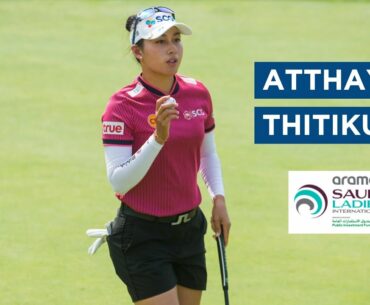 Atthaya Thitikul starts her season with a score of 65 (-7) to sit one off the lead after 18 holes