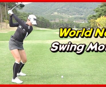 LPGA No 1 "Lydia Ko" 2023 Driver-Iron Swing & Beautiful Slow Motions