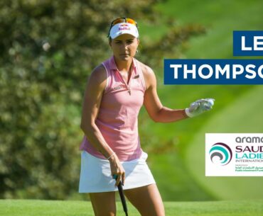 Lexi Thompson shoots 63 (-9) to equal course record and keep in contention with 18 holes to play