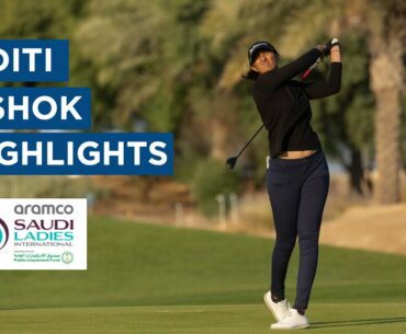Aditi Ashok | Second Round Highlights | 66 (-6) | Aramco Saudi Ladies International