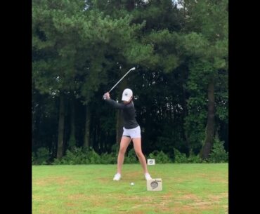 이소희 선수 스무스한 아이언샷 💕 ⭕️ #golf  #골프  | GOLF VN #shorts