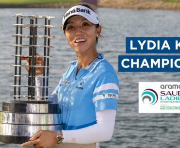 Lydia Ko is the 2023 Aramco Saudi Ladies International Champion!