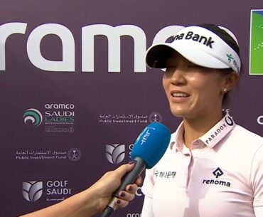 Lydia Ko Day 3 Saturday Flash Interview 2023 Saudi Ladies International LET