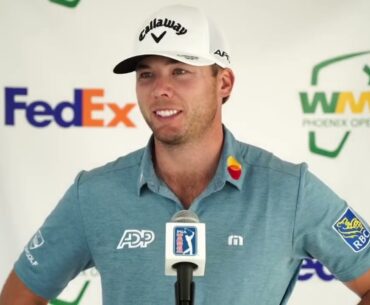 Sam Burns Saturday Flash Interview 2023 WM Phoenix Open © PGA Tour
