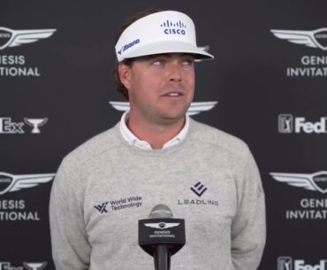 Keith Mitchell Friday Flash Interview 2023 The Genesis Invitational