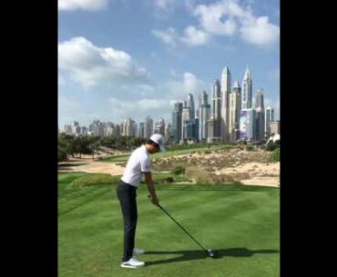 How to swing to lead Singapore Classic? Jeunghun Wang golf swing. #shorts, #golfshorts , #subforgolf