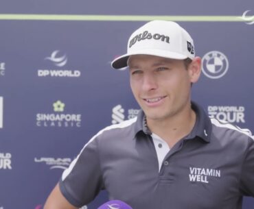 Joakim Lagergren Day 1 Thursday Quotes 2023 Singapore Classic DP World Tour