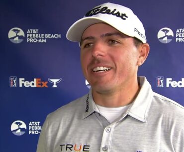 Joseph Bramlett Thursday Flash Interview 2023 AT&T Pebble Beach Pro-Am