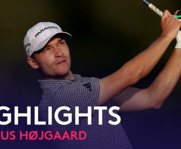 Rasmus Højgaard Round 3 Highlights | 2023 Ras Al Khaimah Championship