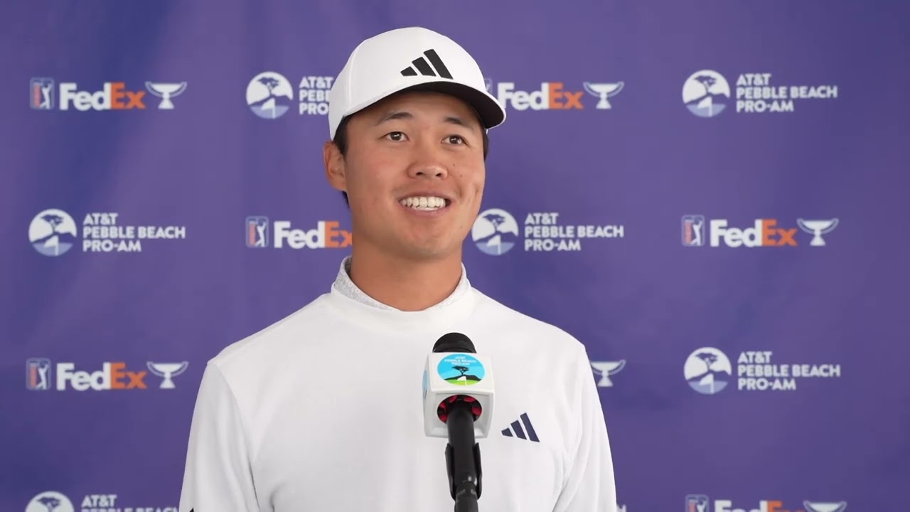 Brandon Wu Monday Flash Interview 2023 AT&T Pebble Beach Pro-Am Brandon Wu Monday Flash Interview 2023 AT&T Pebble Beach Pro-Am
