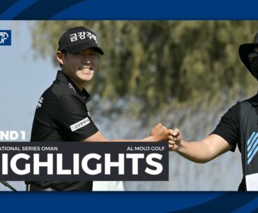 Flawless Shin leads | Round 1 highlights | International Series Oman 2023