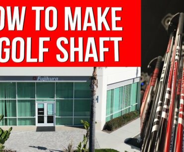How to make a golf shaft // Fujikura Golf HQ Tour