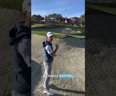 How To Play The 40 Yard Bunker Shot! #shorts #golf
