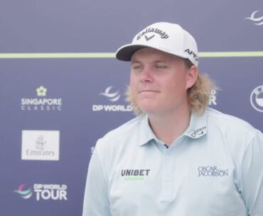 Sami Valimaki Day 1 Thursday Quotes 2023 Singapore Classic DP World Tour