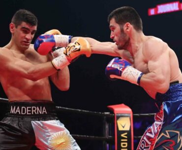 Artur Beterbiev (Russia) vs Ezequiel Osvaldo Maderna (Argentina) | TKO, BOXING fight, Highlights