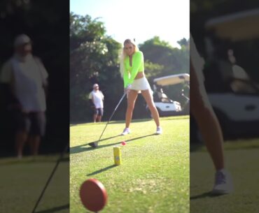Summertime Golfer - Dazzling Daily Golfer #viral #youtubeshorts #golfswing #golfgirl