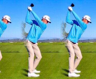 WILL ZALATORIS GOLF SWING - SLOW MOTION