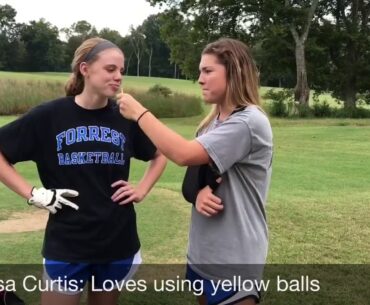 GOLF PRACTICE WITH THE GOLF GALS