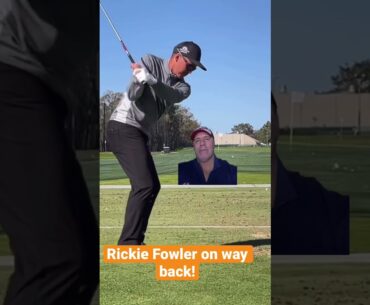 Rickie Fowler new swing is the one! #golf #rickiefowler #tomgillisgolf