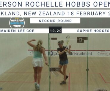 PSA SATELLITE | SOPHIE HODGES v MAIDEN-LEE COE | ROCHELLE HOBBS OPEN 2023