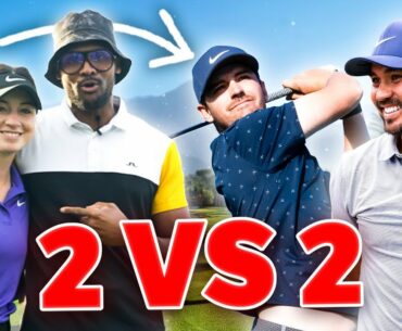 Can Jason Days Worst Ball beat a 2 Man Scramble!?