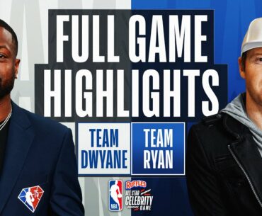 Team Dwyane vs Team Ryan | #RufflesCelebGame | 2023 #NBAAllStar