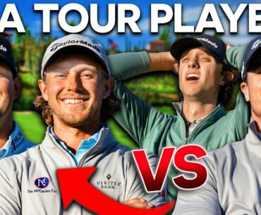 Micah & Grant VS Two PGA TOUR Players | Can We Win?