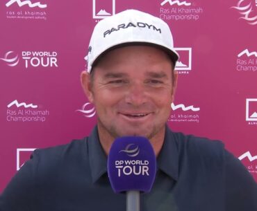 Dale Whitnell Flash Interview Friday Second round 2023 Ras al Khaimah Championship