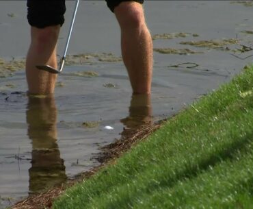 Would YOU try this shot? Pro hits shot from water