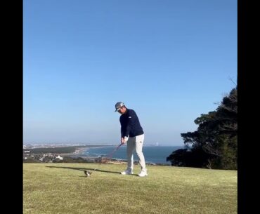 久常涼  Ryo Hisatsune golf swing motivation! How to swing to play 9 holes 29(-7),? #golf, #golfswing