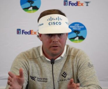 Keith Mitchell Saturday Press Conference 2023 AT&T Pebble Beach Pro-Am