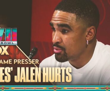 Super Bowl LVII: Eagles' Jalen Hurts postgame presser