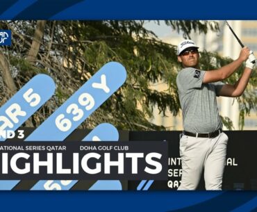 Andy Ogletree zeroes in on second win | Round 3 highlights | International Series Qatar 2023