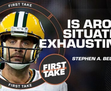 Is Aaron Rodgers' uncertainty exhausting? Stephen A., Wilbon and Riddick believes so! | First Take