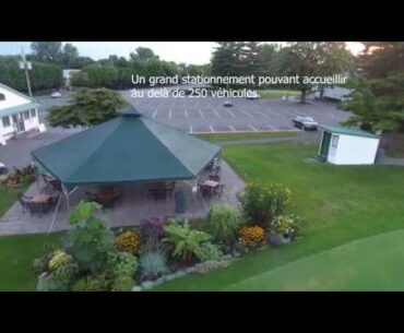 Survol du club de golf Belle Vue
