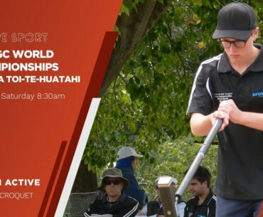 Golf Croquet U21 World Championships 2023 | Day 1