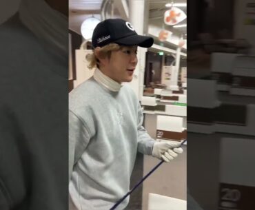 いきなり直ドラさせてみた⛳️#ゴルフ #shorts