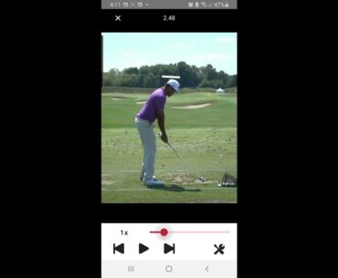 Analysis of Tony Finau's Swing