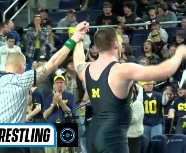 Select Matches: Central Michigan at Michigan | Big Ten Wrestling | Feb. 19, 2023