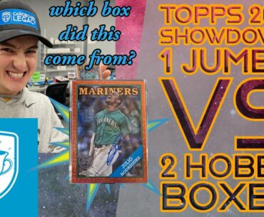 Topps 2023 Showdown: Jumbo VS 2 Hobby w/ an insane Julio pull. Which one wins!?