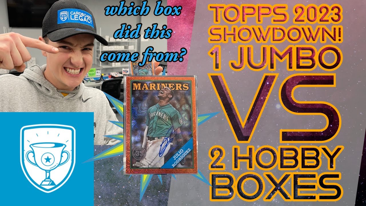 Topps 2023 Showdown: Jumbo VS 2 Hobby w/ an insane Julio pull. Which one wins!? Topps 2023 Showdown: Jumbo VS 2 Hobby w/ an insane Julio pull. Which one wins!?