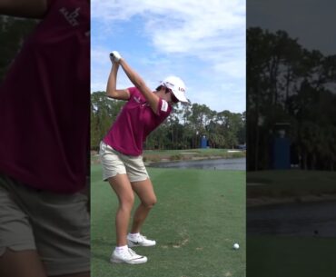 LPGA "Hyo Joo Kim" Driver-Iron Slow Motion Swings
