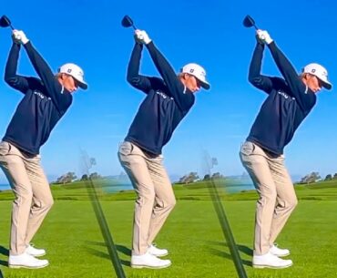 WILL ZALATORIS GOLF SWING - SLOW MOTION