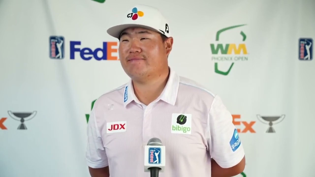 Sungjae Im Saturday Flash Interview 2023 WM Phoenix Open © PGA Tour ...