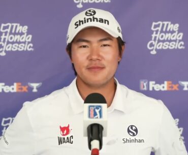 SH Kim Thursday Flash Interview 2023 The Honda Classic