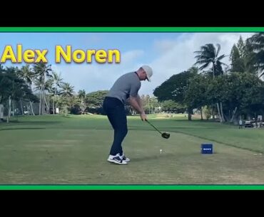 보기만해도 도움되는  '알렉스 노렌' 스윙드릴 - 리얼스윙 & 슬로우모션, Power Hitter "Alex Noren" Golf Swing Drills & Slow Motion