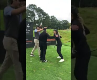 Golf Babe Hole in 1 - Gary Player #shorts